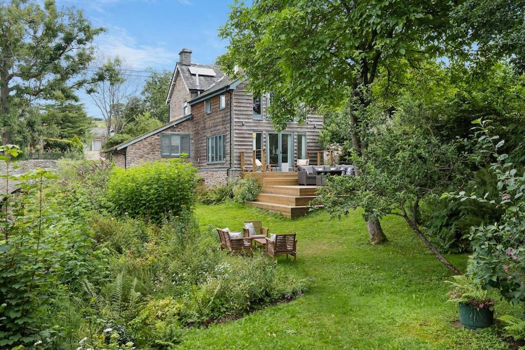 Luxury Cottage Near Hay-On-Wye Llanigon Exterior foto